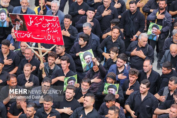 اجتماع بزرگ تاسوعای حسینی در اردبیل