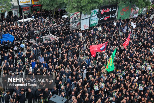 اجتماع بزرگ تاسوعای حسینی در اردبیل