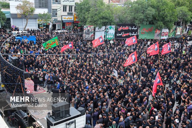 اجتماع بزرگ تاسوعای حسینی در اردبیل