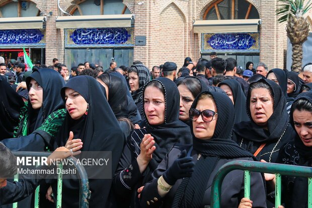 اجتماع بزرگ تاسوعای حسینی در اردبیل