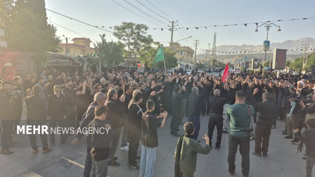 آغاز مراسم عزاداری تاسوعای حسینی در یاسوج