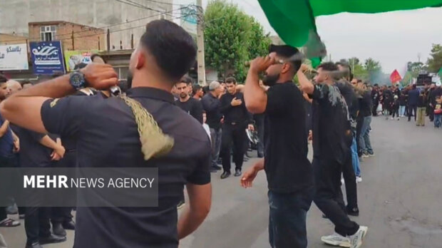 یوم‌العباس در پارس آباد؛ شور و شیدایی در سوگ علمدار کربلا