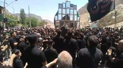 تجمع عاشورائیان در روستای ییلاقی «ده بالا» شهرستان تفت