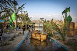 خیمه گاه وردنجان چهارمحال و بختیاری؛ نمایشی به وسعت کربلا