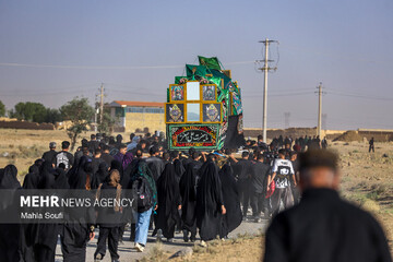 آفتاب مرکزی در سوگ حسین می‌تابد؛ تجلی حماسه‌ کربلا در قلب مقاومت