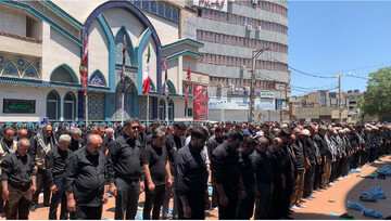 نماز ظهر عاشورا در ارومیه اقامه شد