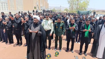 تاسی سوگواران بهابادی به سیره سیدالشهدا(ع)