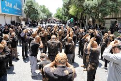 آئین سنتی گل‌گیران عاشورایی در بیجار