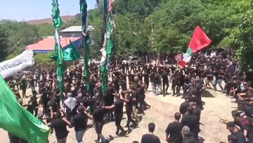 سوگواری با شکوه و سنتی مردم معلم کلایه