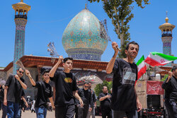 سومین حرم اهل بیت(ع) در سوگ امام مهربانی‌ها