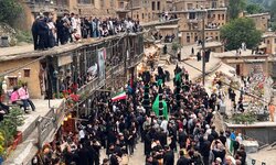 آیین سنتی خیمه سوزان عصر عاشورا در ماسوله