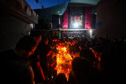 مراسم شام غریبان حسینی در قزوین