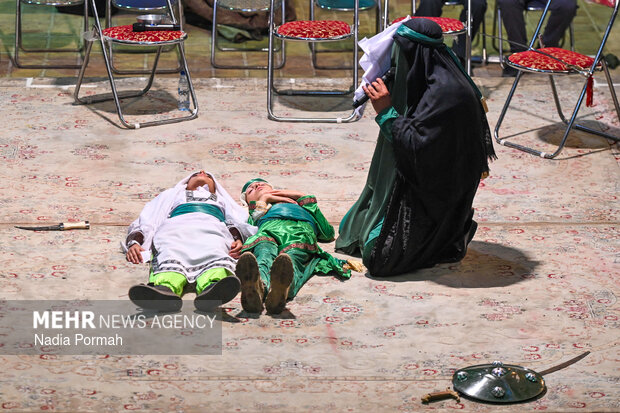 ۵۷۶ سال تعزیه در تکیه برغان کرج