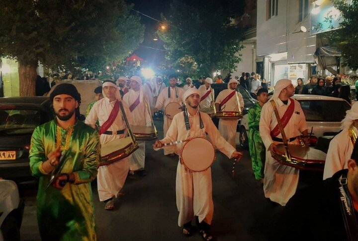 قرچک در خیمه عزای حسین(ع)
