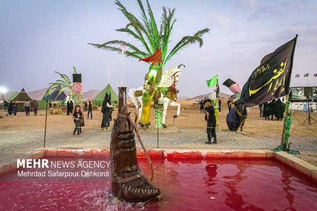 خیمه گاه وردنجان؛نمایشی به وسعت کربلا