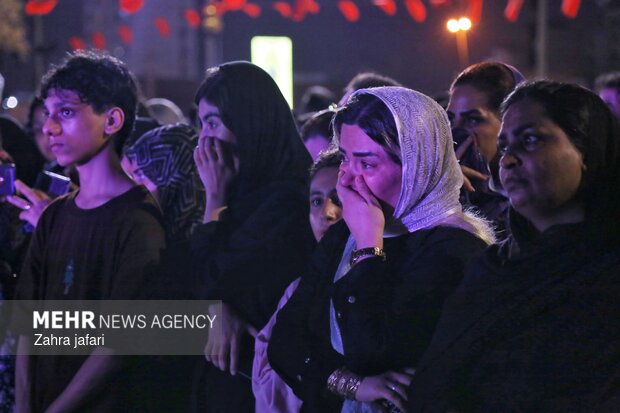 مراسم نمادین حنابندان حضرت قاسم علیه السلام در  بندرعباس