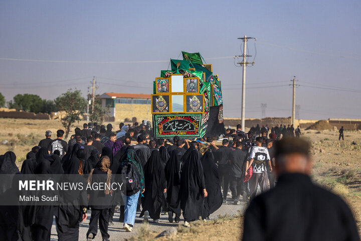 آفتاب مرکزی در سوگ حسین می‌تابد؛ تجلی حماسه‌ کربلا در قلب مقاومت
