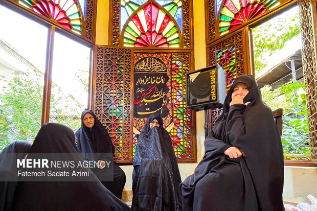 روضه خانگی در خانه های تاریخی طباطبایی و برقعی قم