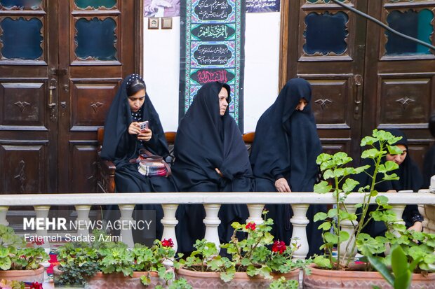 روضه خانگی در خانه های تاریخی طباطبایی و برقعی قم