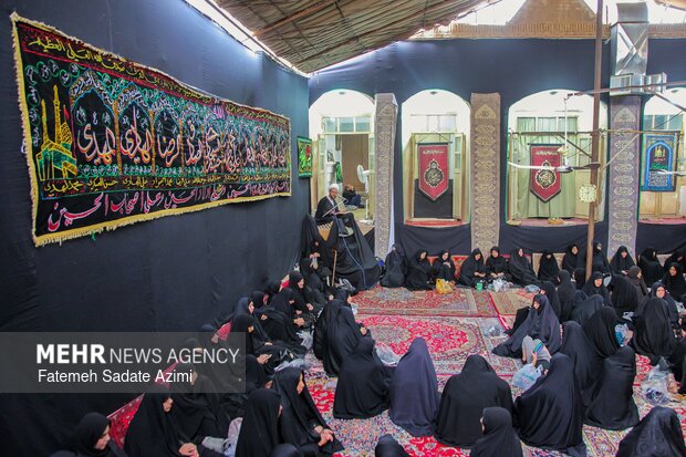 روضه خانگی در خانه های تاریخی طباطبایی و برقعی قم