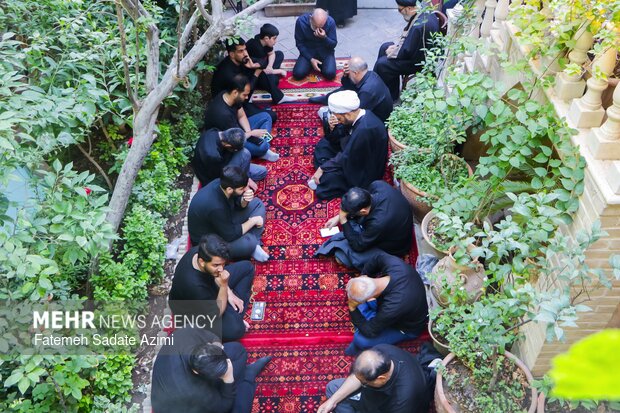 روضه خانگی در خانه های تاریخی طباطبایی و برقعی قم