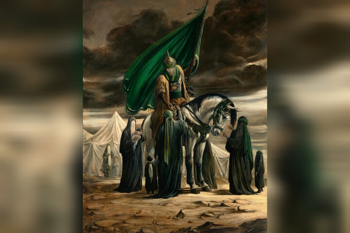 نقش شهادت در آثار محمدعلی نادری؛ وقتی قلمو با زبان درد سخن می‌گوید