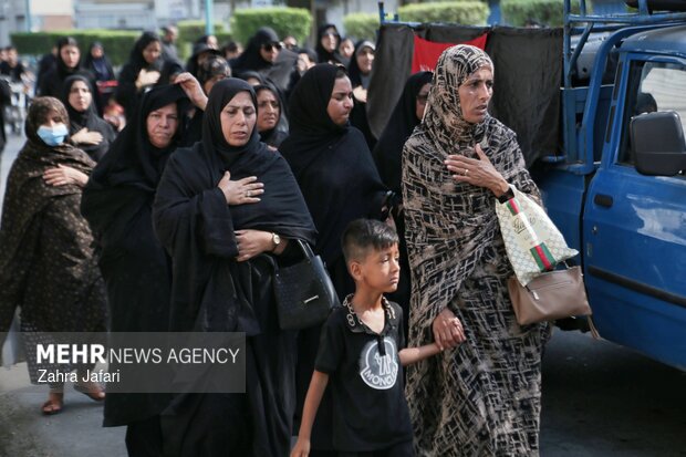 مراسم عزاداری روز عاشورای حسینی در بندرعباس