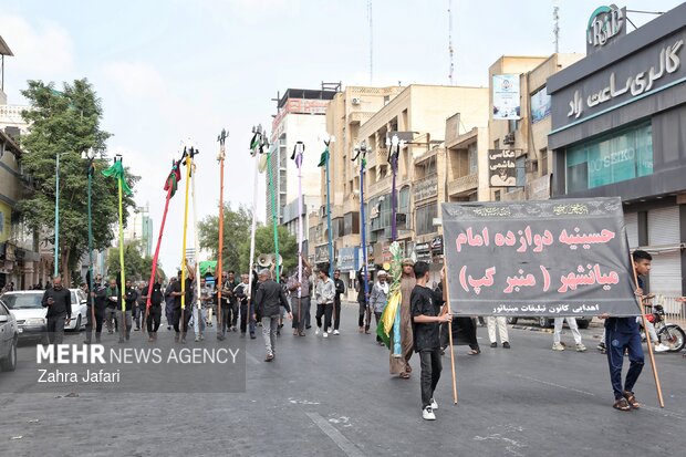 مراسم عزاداری روز عاشورای حسینی در بندرعباس