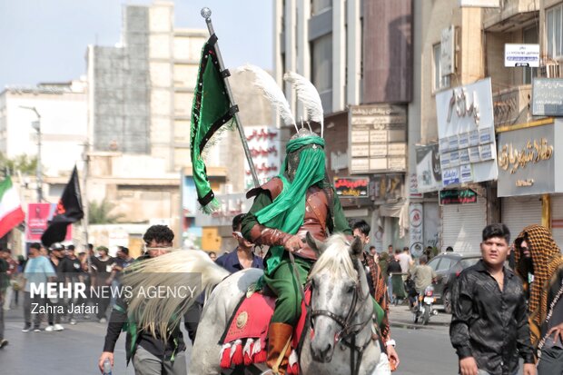 مراسم عزاداری روز عاشورای حسینی در بندرعباس