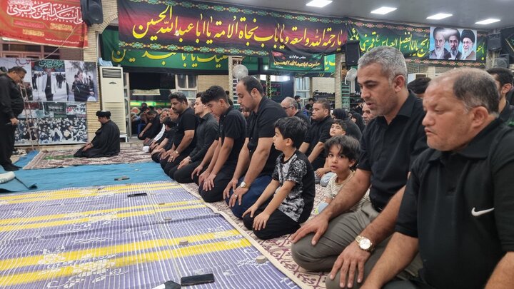 گناوه در عاشورای حسینی غرق در سوگ شد؛ اشک ماتم بر داغ کربلا