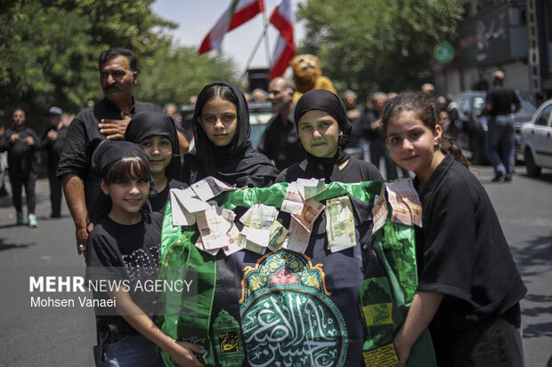 عاشورای حسینی در محله امامزاده حسن(ع)