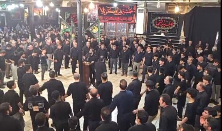 گناوه در عاشورای حسینی غرق در سوگ شد؛ اشک ماتم بر داغ کربلا