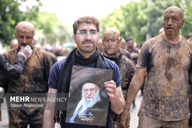 گل‌گیران عاشورایی بیجار آیین خاکی عشق و ماتم در سوگ سیدالشهدا(ع)