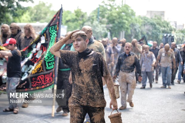 گل‌گیران عاشورایی بیجار آیین خاکی عشق و ماتم در سوگ سیدالشهدا(ع)