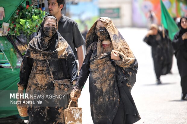 گل‌گیران عاشورایی بیجار آیین خاکی عشق و ماتم در سوگ سیدالشهدا(ع)