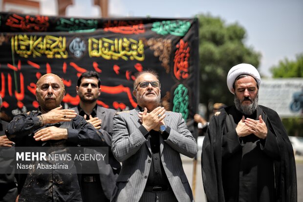 گل‌گیران عاشورایی بیجار آیین خاکی عشق و ماتم در سوگ سیدالشهدا(ع)