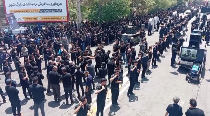 حماسه مردم زرند در عاشورای حسینی