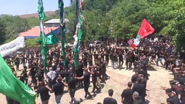 سوگواری با شکوه و سنتی مردم معلم کلایه