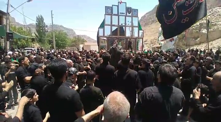 تجمع عاشورائیان در روستای ییلاقی «ده بالا» شهرستان تفت