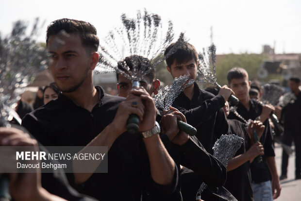 تعزیه خوانی در روستای «فدیشه» نیشابور