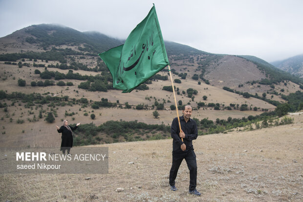 مراسم عزاداری روز عاشورا روستای گنجه رودبار
