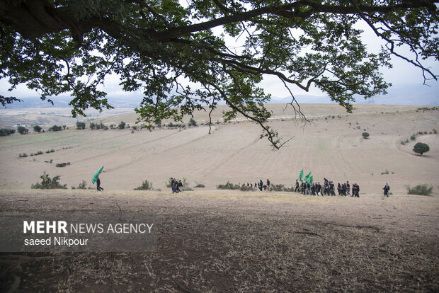 مراسم عزاداری روز عاشورا روستای گنجه رودبار