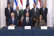 امریکہ میں لبنان اور اسرائیل کے درمیان فریم ورک معاہدے پر دستخط