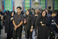 پیشوا در سوگ کاروان کربلا؛ روایت تصویری شام غریبان