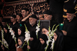 شام غریبان در حسینیه اعظم زنجان