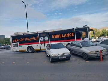 ۱۲ نفر در پی وقوع دو سانحه ترافیکی در استان مرکزی مصدوم شدند