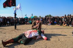 آئین سنتی شبیه‌خوانی در روستای «تپه‌باشی» شهرستان گرمی