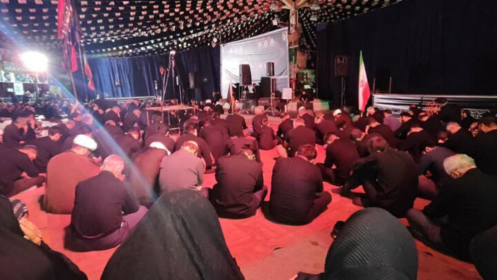 مراسم شام غریبان حسینی در رودسر برگزار شد