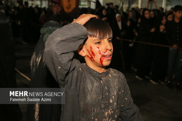 Sham-e Ghariban of Imam Hussein (AS) marked in Tehran
