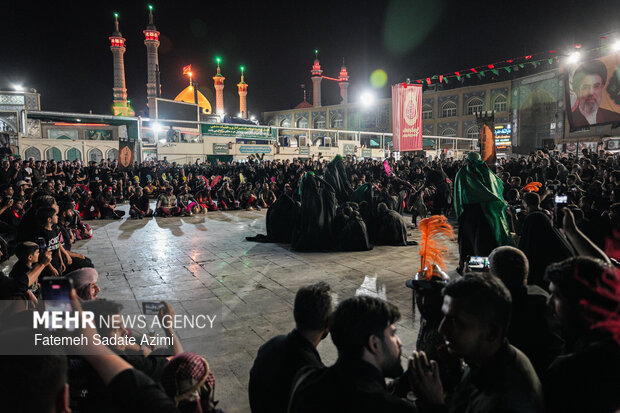 شام غریبان حسینی در قم